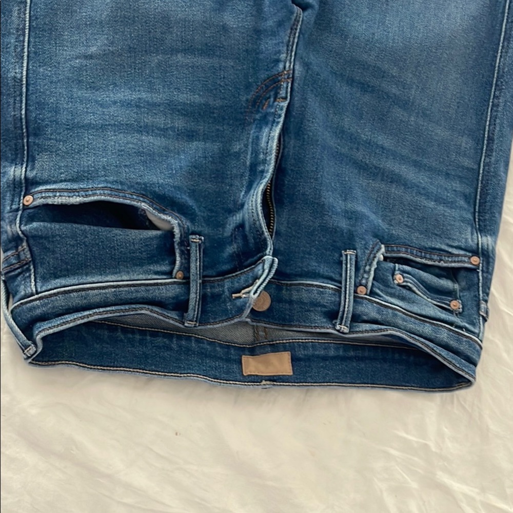 Mother blue jeans